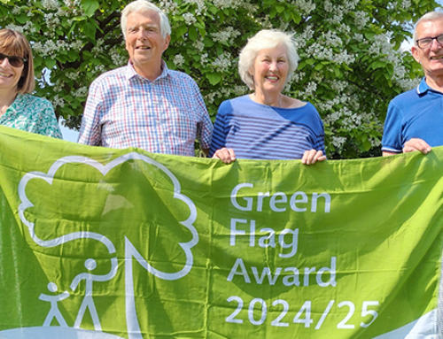 Quarry Park has been awarded Green Flag status